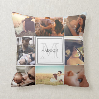 Custom Photo Montage Cushion