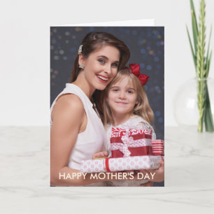 Custom Photo Mother’s Day Card for Mum
