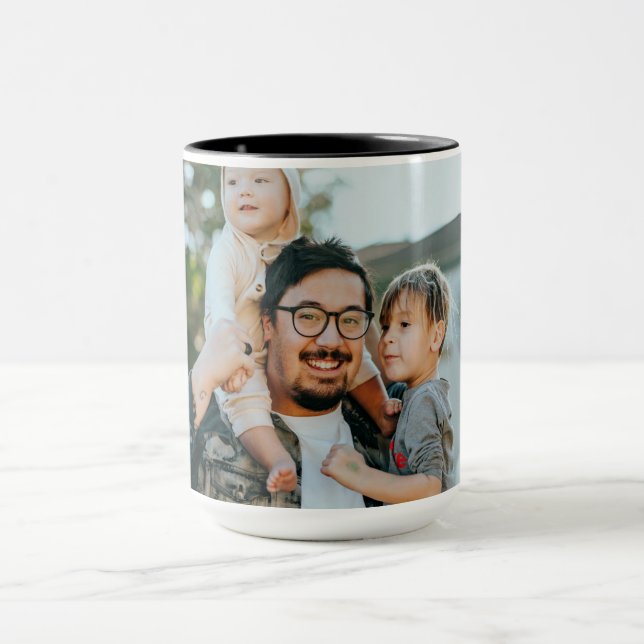 Custom Photo Mug (Center)