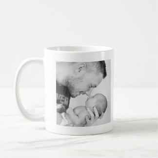 Custom Photo Mug for Dad, Dad Portrait Mug