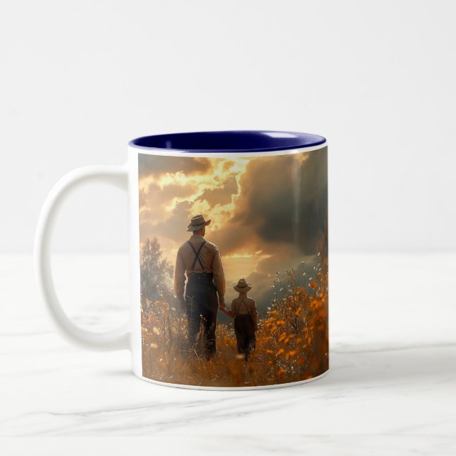 Custom Photo Mug for Dad – Father’s Day Gift  (Left)