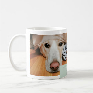 Custom photo mug for pet lovers. Upload your dog o