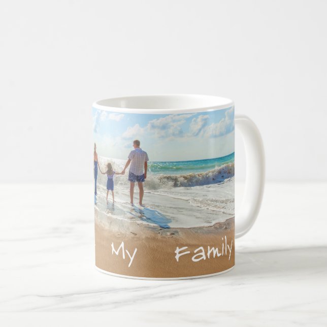 Custom Photo Mug Gift Your Family Photos Love (Front Right)