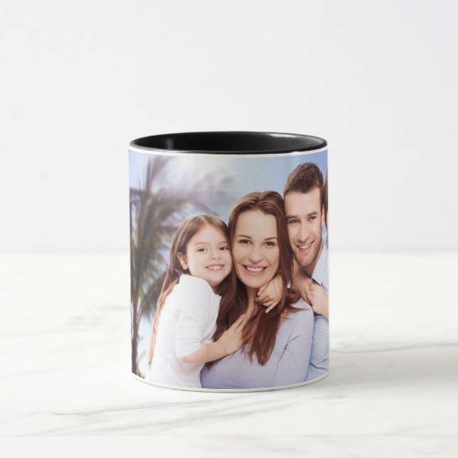 Custom Photo Mugs - Personalised Coffee Mug (Center)