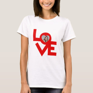 Custom Photo Mum or Lover Women Personalised T-Shirt