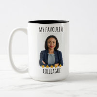 Custom Photo My Favourite Colleague 5 Star