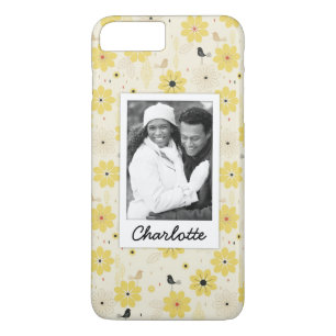 Custom Photo & Name Bird Garden iPhone 8 Plus/7 Plus Case