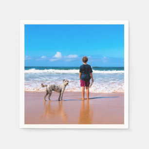 Custom Photo Napkins with Your Favourite Photos
