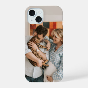 Custom photo natural colour personalised  iPhone 15 case