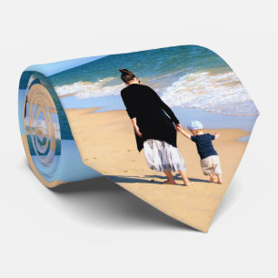 Custom Photo Neck Tie Design Your Own Gift for Dad