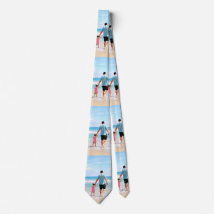 Custom Photo Neck Tie You Photos with Dad