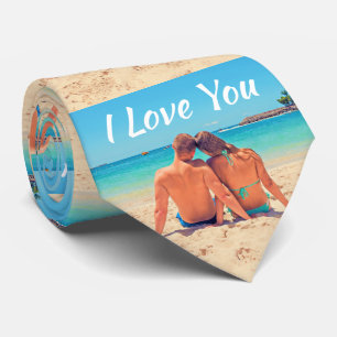 Custom Photo Neck Tie Your Favourite Love Photos