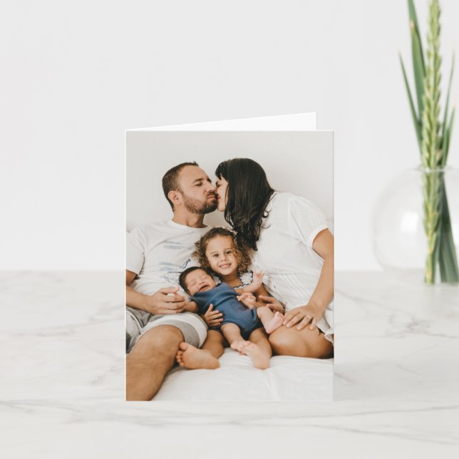 Custom Photo Note Card (Front)