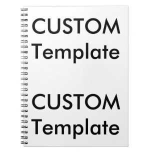 Custom Photo Notebook 80 Pages 6.5" x 8.75"