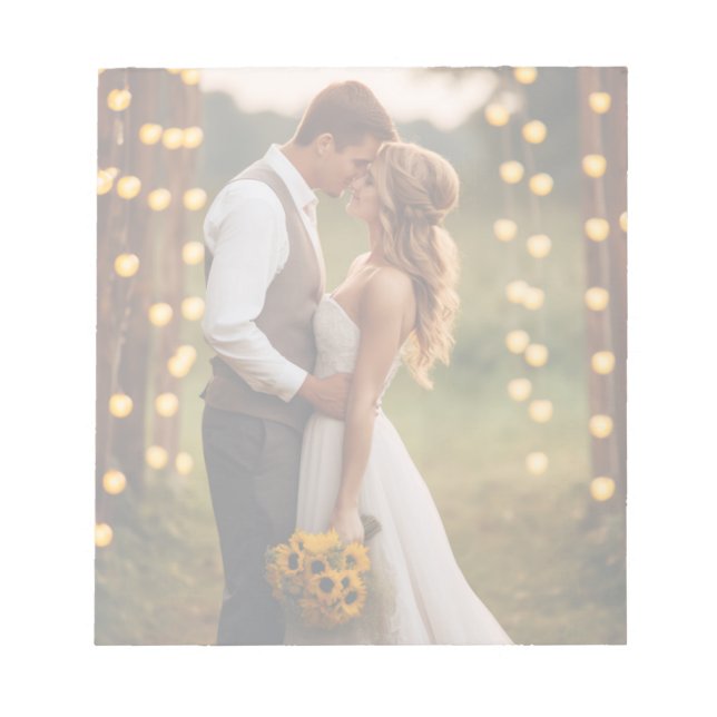 Custom Photo Notepad (Front)