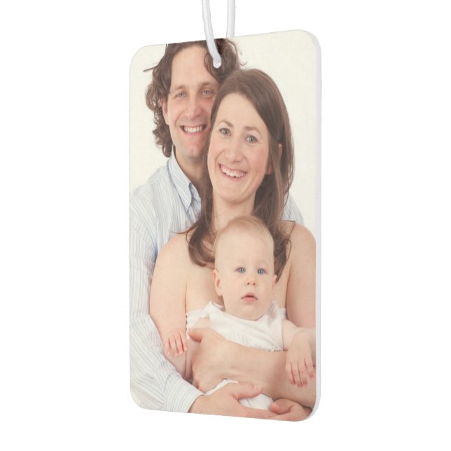 Custom Photo One Of A Kind Personalised Car Air Freshener (Left)