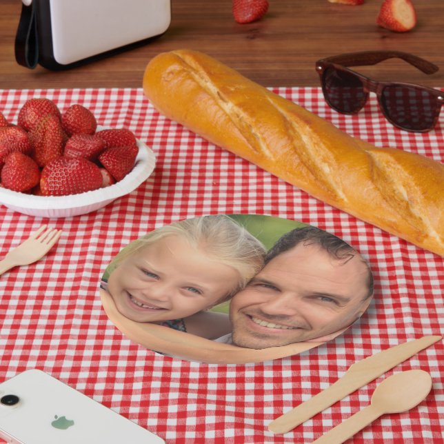 custom photo paper plate (Picnic)