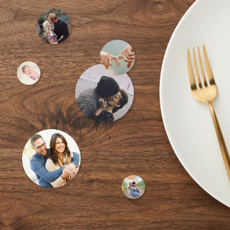 Custom Photo | Party Celebration Confetti