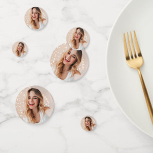 Custom Photo Party Celebration Table Confetti