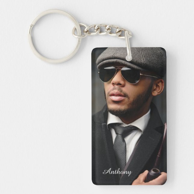 Custom Photo Personalise Keychain (Front)