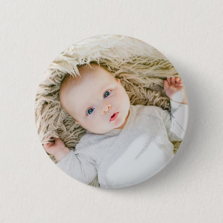 Custom Photo Personalised 6 Cm Round Badge