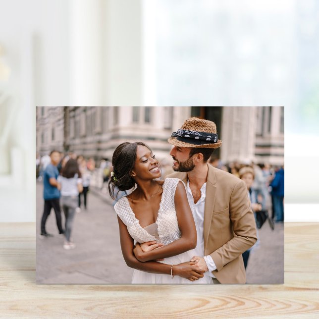 Custom Photo Personalised Blank Greeting Cards (Creator Uploaded)