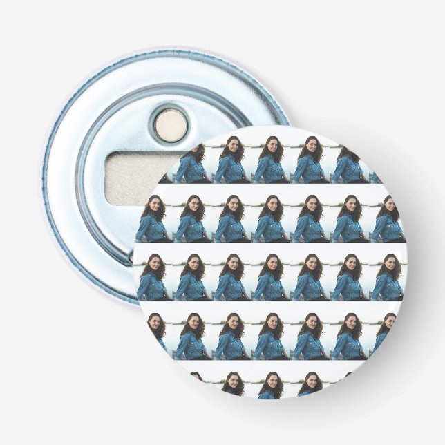 Custom Photo Personalised Bottle Opener (Front)