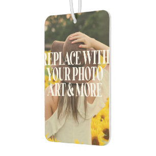 Custom Photo Personalised Car Air Freshener