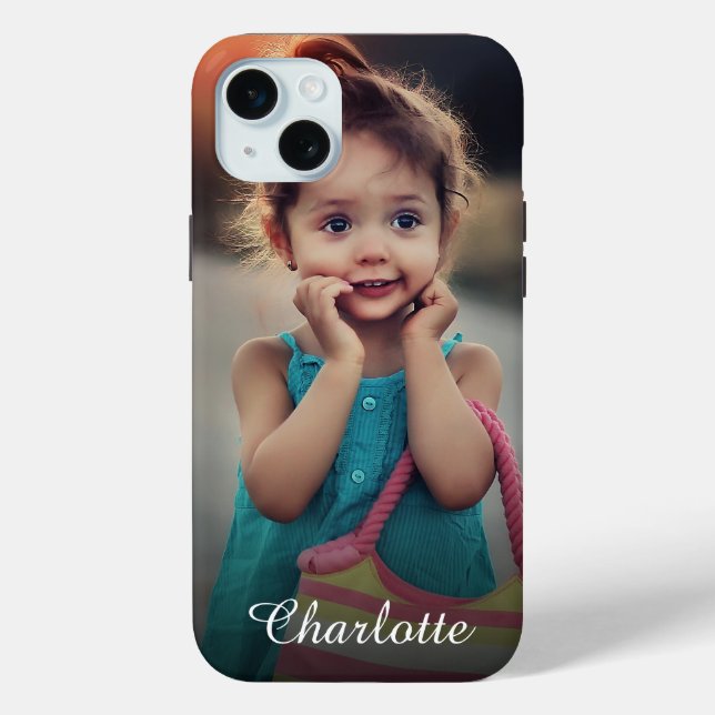 Custom Photo Personalised Case-Mate iPhone Case (Back)