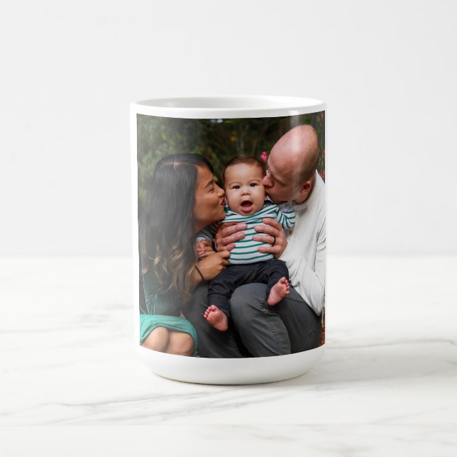 Custom Photo Personalised Coffee Mug (Center)