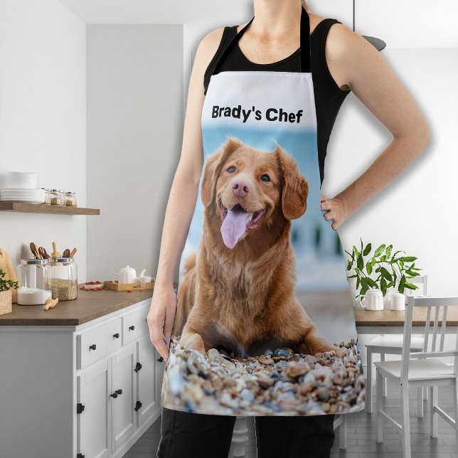 Custom Photo Personalised Dog Apron (Creator Uploaded)