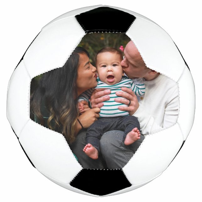 Custom Photo Personalised Family Football (Front)