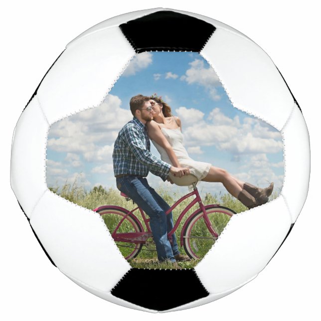 Custom Photo Personalised   Football (Front)