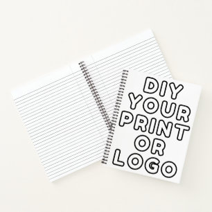 Custom Photo Personalised Gift Logo Business Notebook