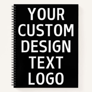 Custom Photo Personalised Gift Logo Business Notebook