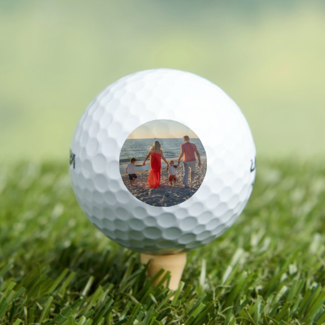 Custom Photo Personalised Golf Balls (Insitu Tee)