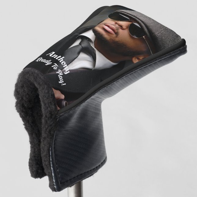 Custom Photo Personalised Golf Head Cover (3/4 Front)