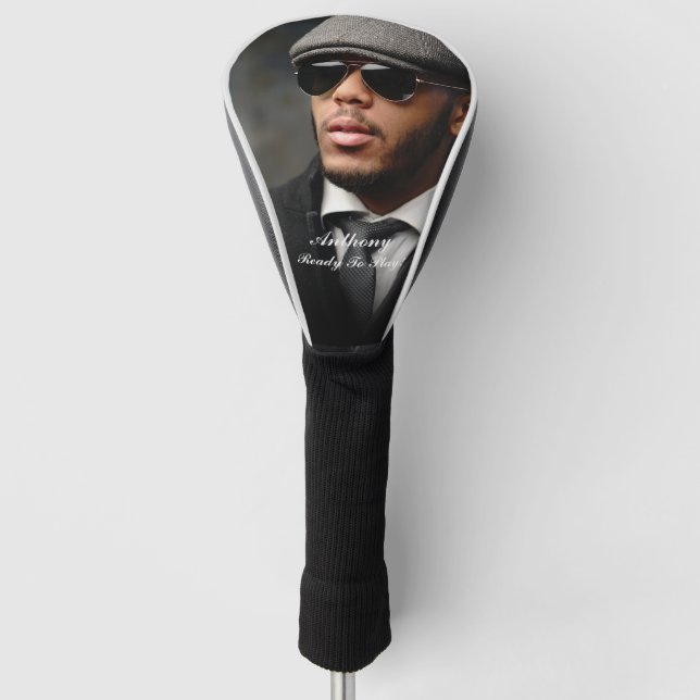 Custom Photo Personalised Golf Head Cover (Front)