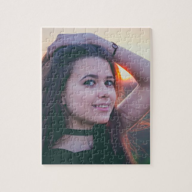 Custom Photo Personalised Jigsaw Puzzle (Vertical)