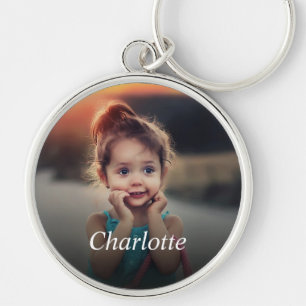 Custom Photo Personalised Keepsake Premium Key Ring
