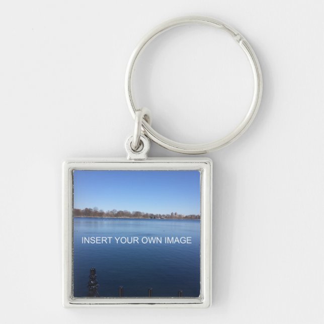 Custom Photo Personalised Key Ring (Front)