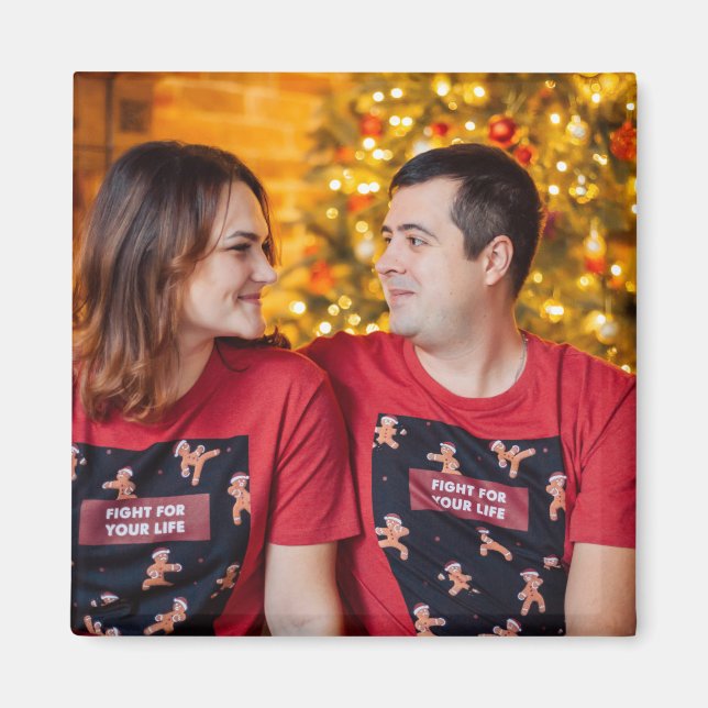 Custom Photo Personalised Magnet (Front)