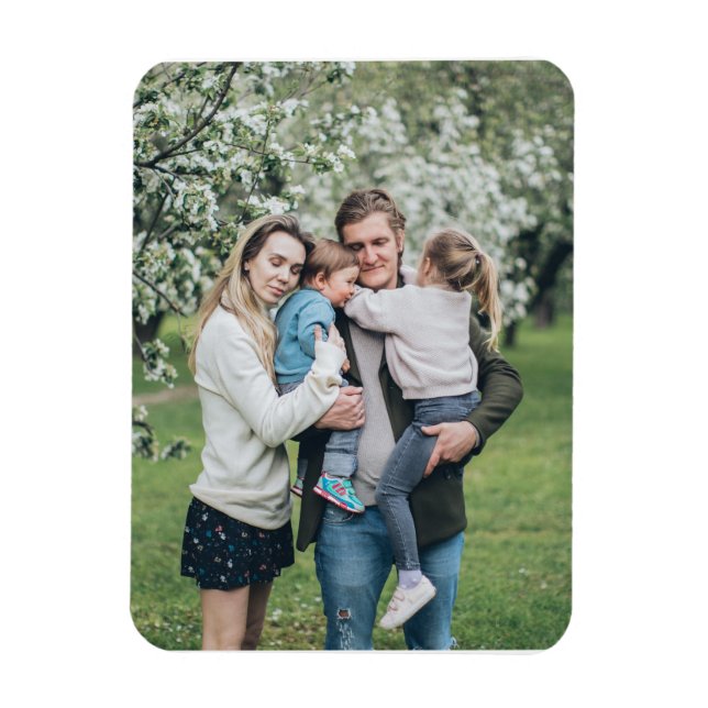Custom Photo Personalised Magnet (Vertical)