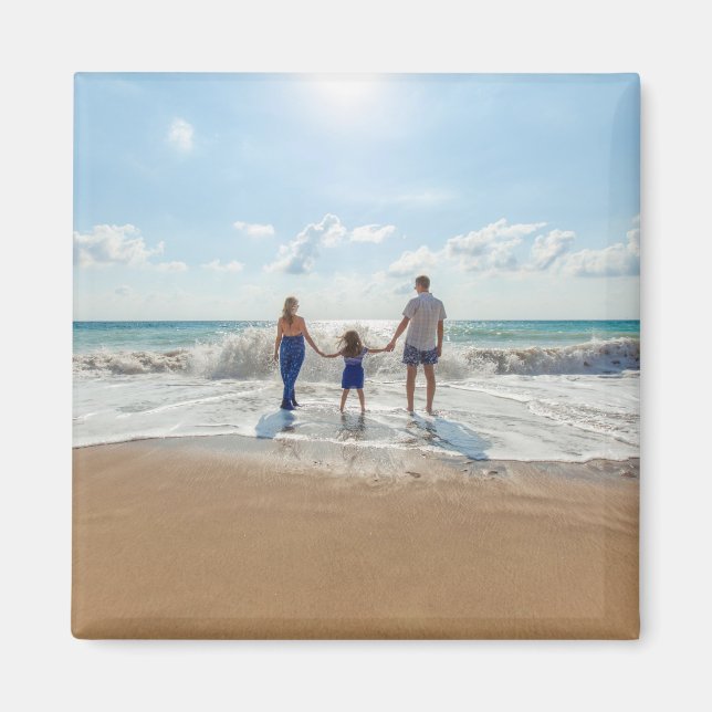 Custom Photo Personalised Magnet (Front)