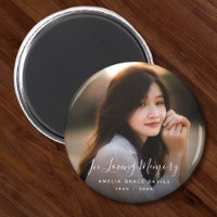 Custom Photo Personalised Memorial Tribute Funeral