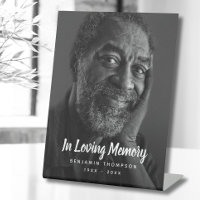 Custom Photo Personalised Memorial Tribute Funeral