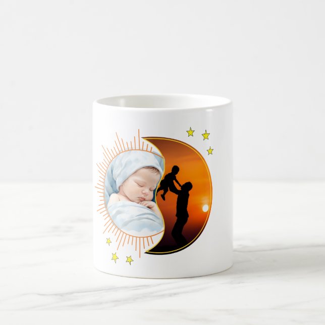 Custom Photo Personalised Mug (Center)