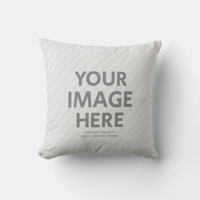 Custom Photo personalised Pillows Make Your Own (Front)