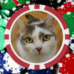 Custom Photo Personalised Poker Chips<br><div class="desc">Upload photos and create your personalised poker chips. You can TRANSFER this DESIGN on other Zazzle products and adjust it to fit most Zazzle items. Standard Studio designs are made in high-resolution vector graphics for professional print. Thank you for choosing our designs and stopping by the Standard Studio Designs.</div>