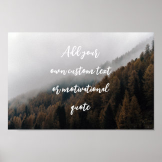 Custom Photo Personalised Poster